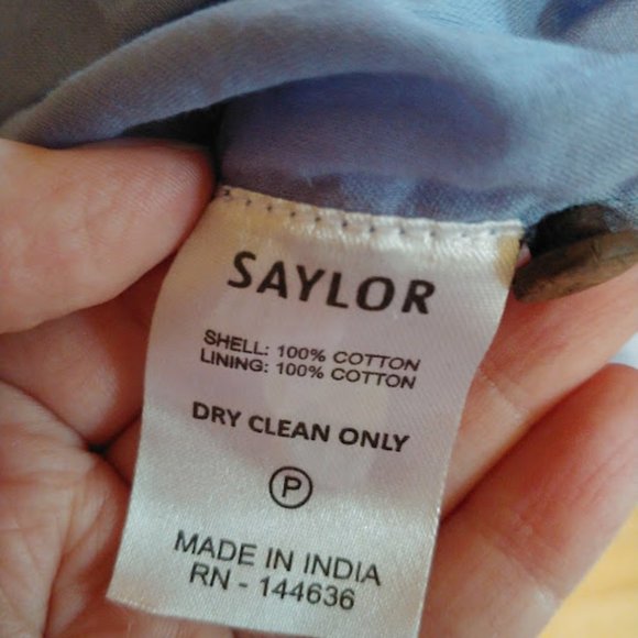 Saylor "Zinnia" Smocked Cotton Dress - Picture 6 of 6